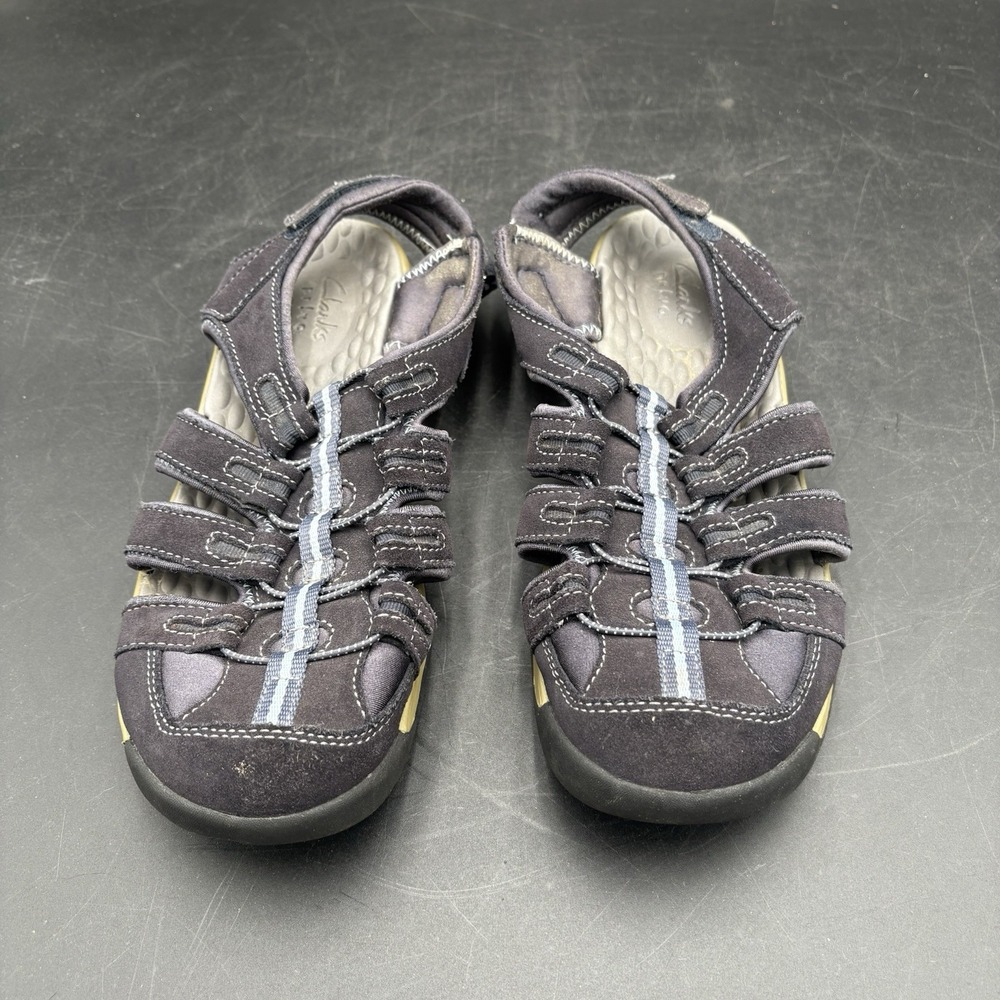Clarks Tuvia Maddee Mebs Closed Toe Trail Fisherman Sandals Size 11
